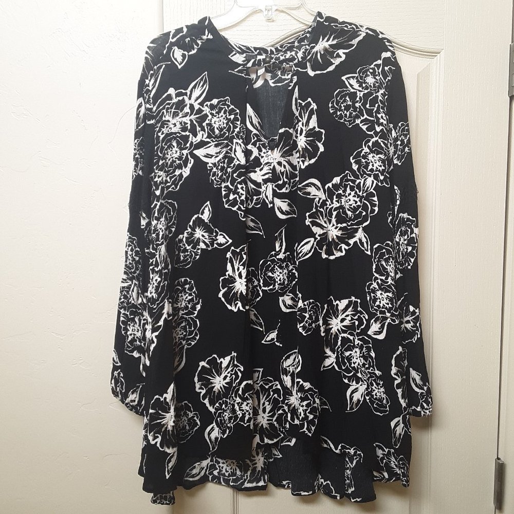 Free People Floral Swing Tunic/Dress